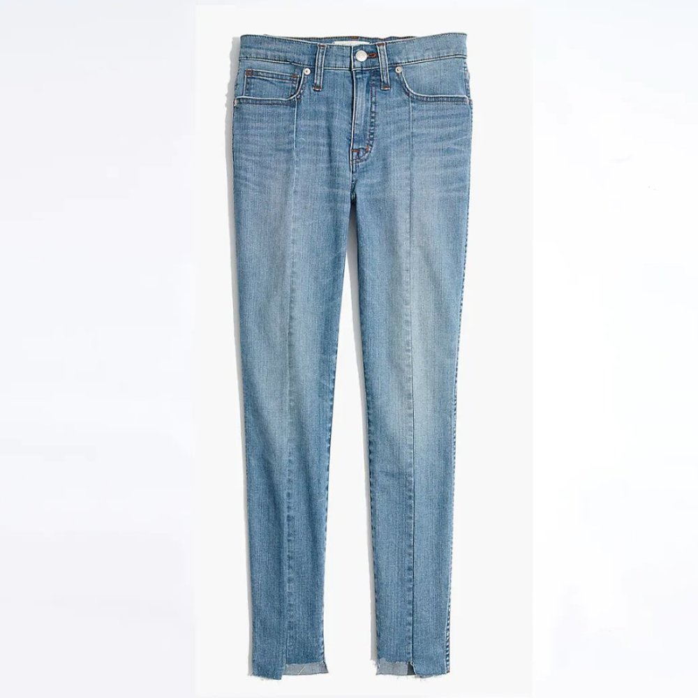 Madewell 9" High-Rise Skinny Jeans Seamed Step-Hem Edition (Size 28)